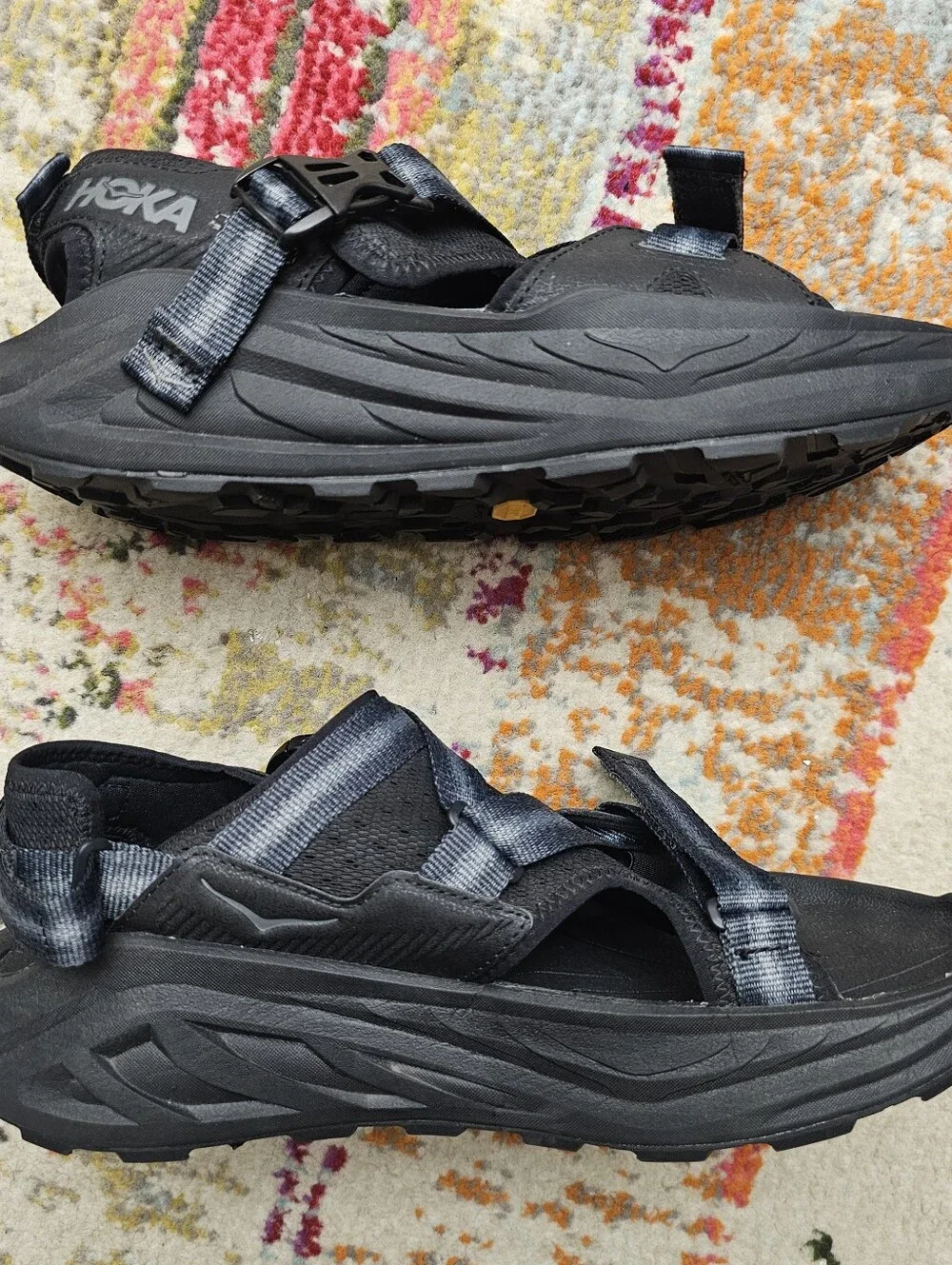 HOKA One One Infini Hike TC Hiking Strap Sandals Men's Size 12 Shoes